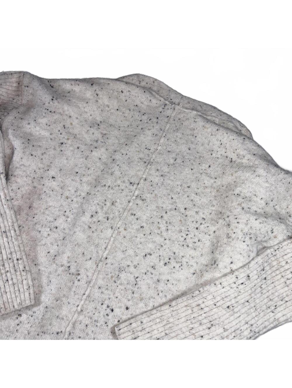 Abercrombie & Fitch Speckled Knit Woman’s XS Cardigan Sweater Open Front Stylish - Picture 6 of 9
